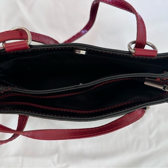 Simona Ferri Vinatge Black Leather Purse Bag - Picture 11 of 12